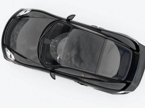 Porsche GT4 3D Model