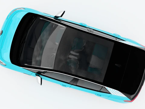 Volkswagen ID3 2021 3D Model