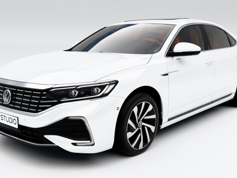 Volkswagen Passat PHEV 2022 Model 3D