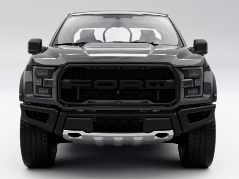 Ford F-150 Raptor 2017 3D Model