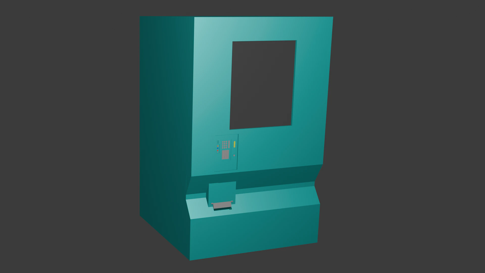 Soda machine 3D Model .c4d .max .obj .3ds .fbx .stl .blend 