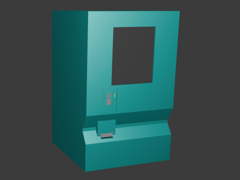 Soda machine 3D Model