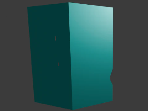 Soda machine 3D Model