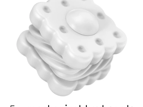 Cute Cookie Keycap - Keycap for mechanical keyboard 3D Print Model