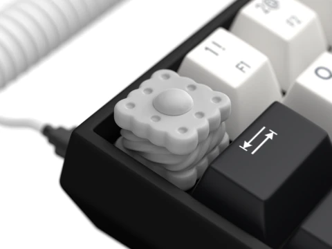 Cute Cookie Keycap - Keycap for mechanical keyboard 3D Print Model