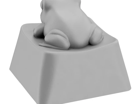 Cute Frog Keycap - Keycap for mechanical keyboard 3D Print Model