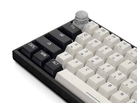 Burger Keycap - Keycap for mechanical keyboard 3D Print Model