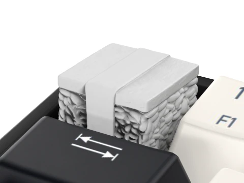 Square Sushi Keycap - Keycap for mechanical keyboard 3D Print Model