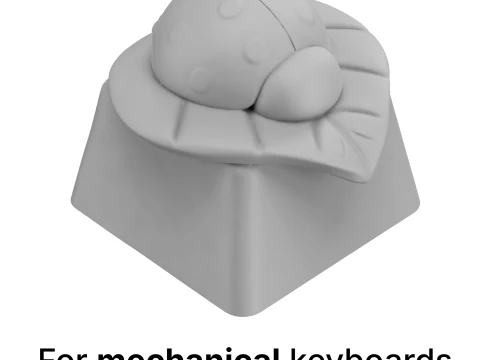 Ladybug Keycap - Keycap for mechanical keyboard 3D Print Model