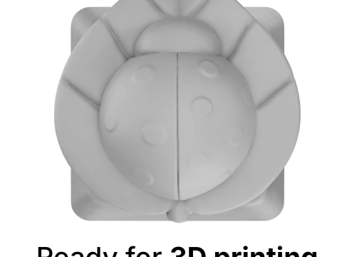 Ladybug Keycap - Keycap for mechanical keyboard 3D Print Model