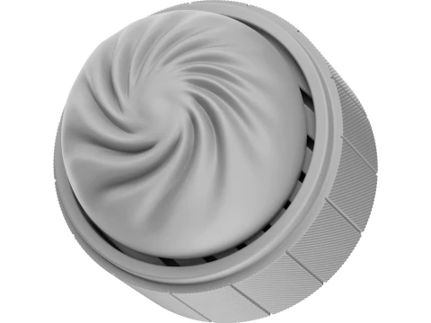 Steamed Bun Keycap - Keycap for mechanical keyboard 3D Print Model
