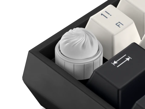 Steamed Bun Keycap - Keycap for mechanical keyboard 3D Print Model