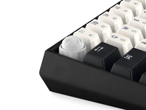 Steamed Bun Keycap - Keycap for mechanical keyboard 3D Print Model