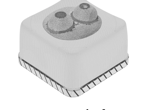 Cheesecake Keycap - Keycap for mechanical keyboard 3D Print Model