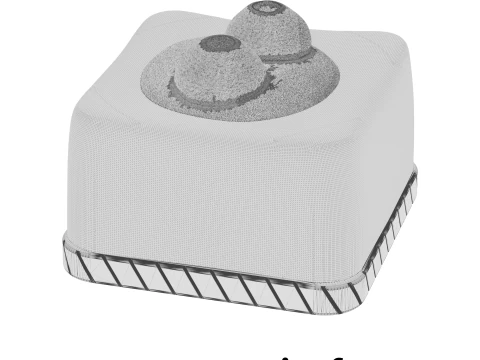 Cheesecake Keycap - Keycap for mechanical keyboard 3D Print Model