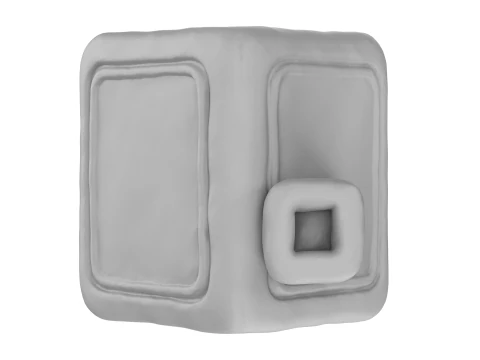 Gingerbread house Keycap - Keycap for mechanical keyboard 3D Print Model