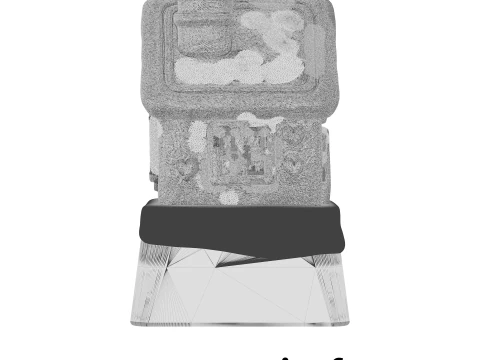 Gingerbread house Keycap - Keycap for mechanical keyboard 3D Print Model