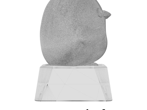 Ute Chick Keycap - Keycap for mechanical keyboard 3D Print Model
