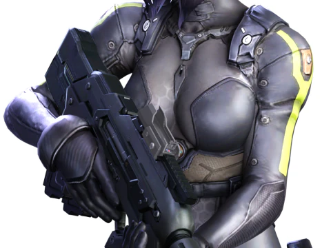 Motoko Kusanagi Ghost in the Machine 3D Print Model