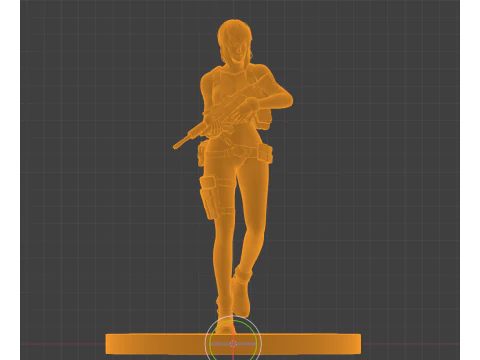 Motoko Kusanagi Ghost in the Machine 3D Print Model