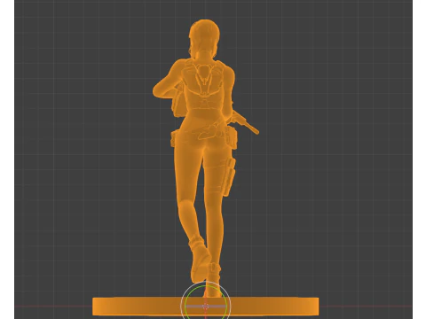 Motoko Kusanagi Ghost in the Machine 3D Print Model