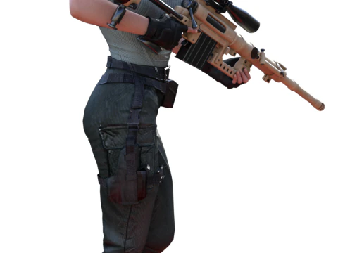 Jill Valentine The Master of Unlocking 3D Print Model