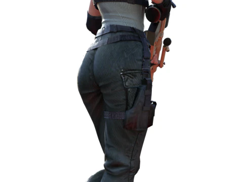 Jill Valentine The Master of Unlocking 3D Print Model