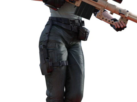 Jill Valentine The Master of Unlocking 3D Print Model