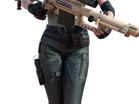 Jill Valentine The Master of Unlocking 3D Print Model