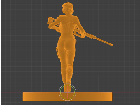 Jill Valentine The Master of Unlocking 3D Print Model