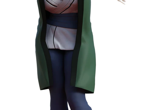 Цунаде Сенджу П'ятий Хокаге 3D Принт Модель