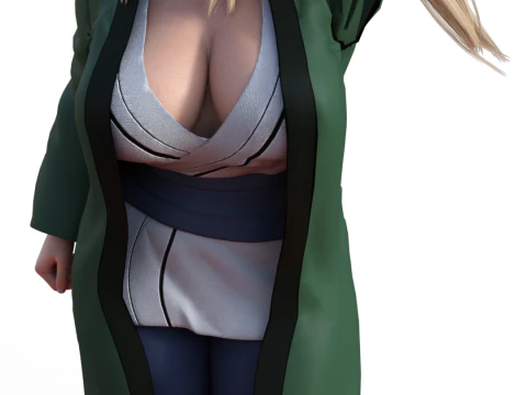 Tsunade Senju The Fifth Hokage 3D Print Model