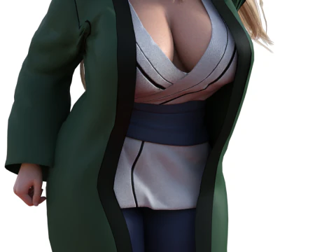 Tsunade Senju The Fifth Hokage 3D Print Model