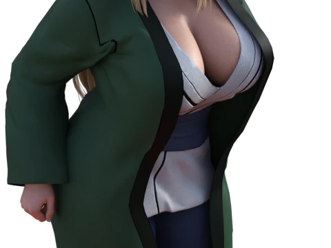 Tsunade Senju The Fifth Hokage 3D Print Model