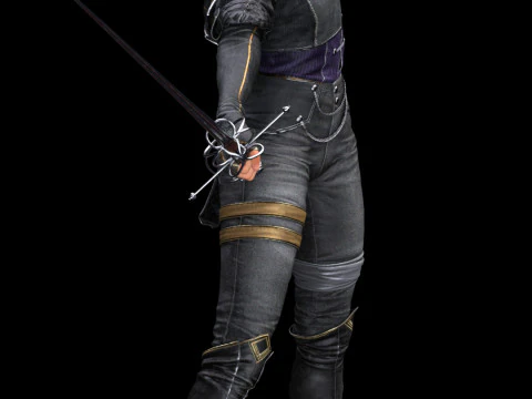 Maelle Explorer of Darkness Obscur Expedition 33 3D Print Model