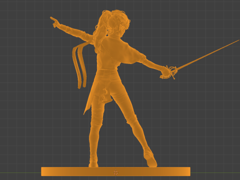 Maelle Karanlığın Kaşifi Obscur Seferi 33 3D Baskı Modeli