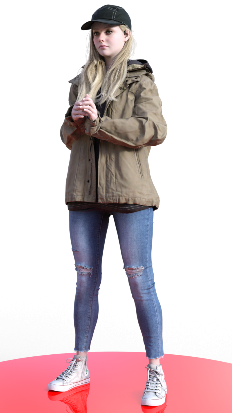 Rosemary Winters, Resident Evil'da Geleceğe dair Umut 3D Baskı Modeli .c4d .max .obj .3ds .fbx .stl .blend 