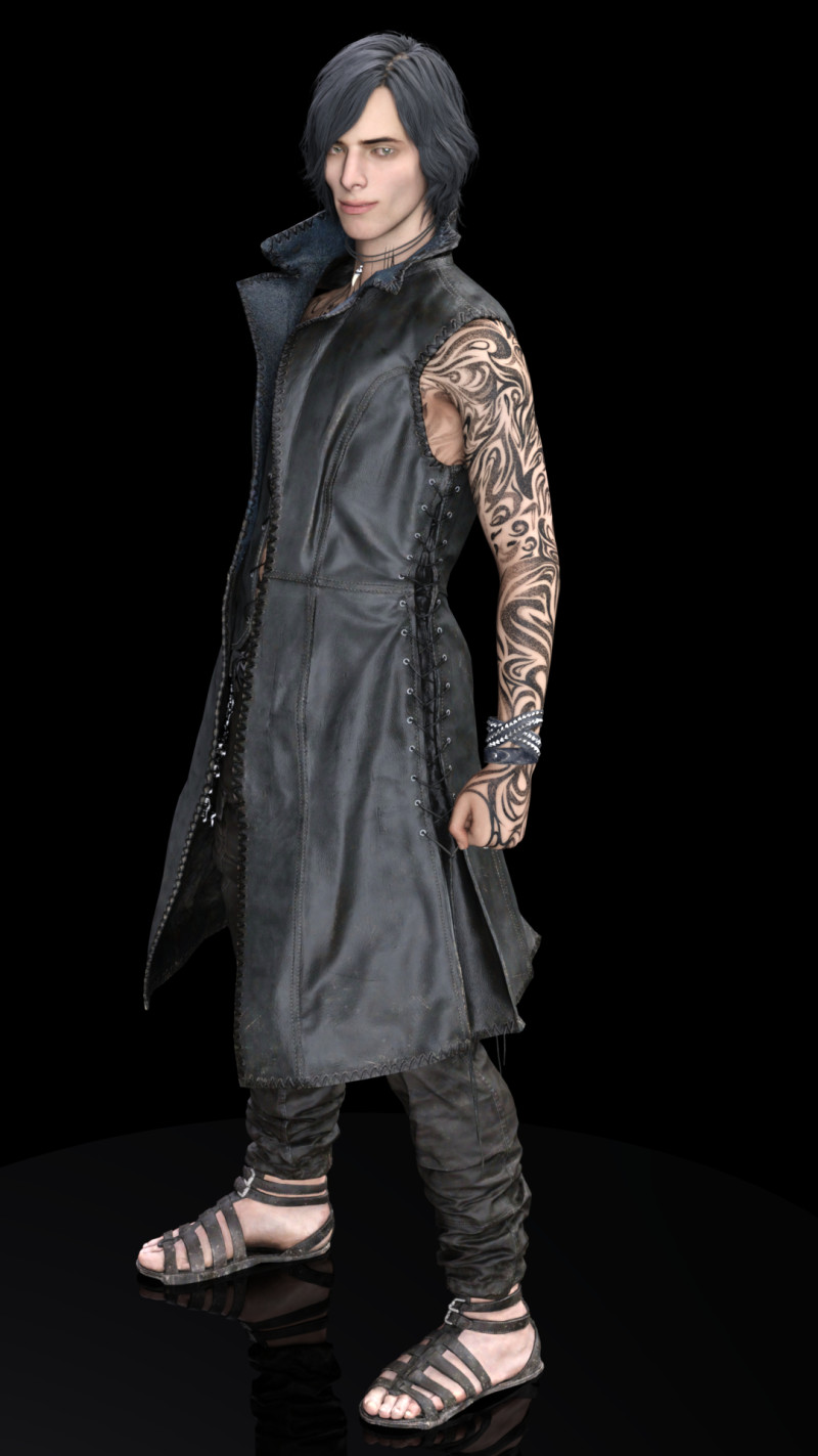 वी द डार्क पोएट डेविल मे क्राई 5 3D प्रिंट मॉडल .c4d .max .obj .3ds .fbx .stl .blend