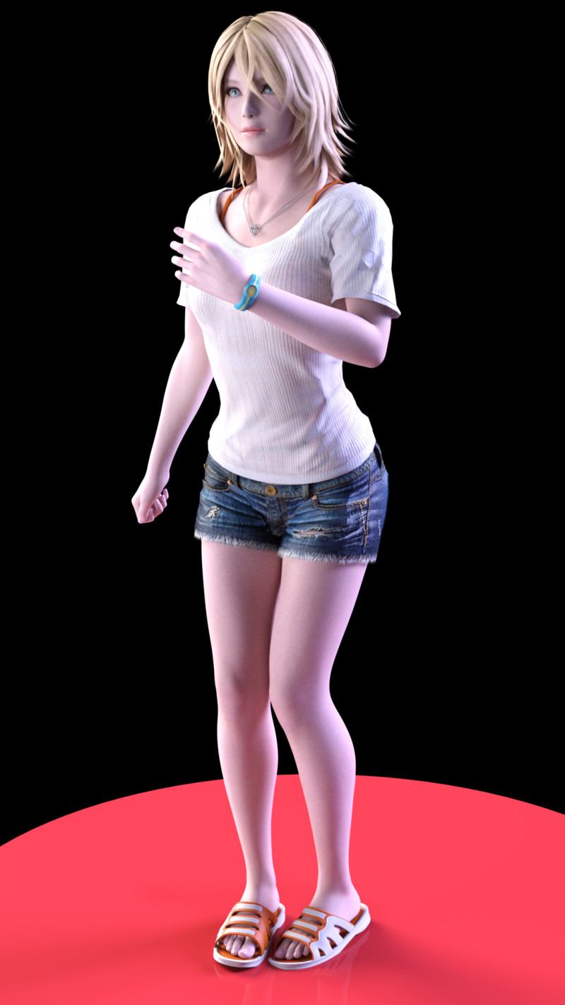 Allison Snow Summer Sweetness Summer Lesson 3D Print Model .c4d .max .obj .3ds .fbx .stl .blend