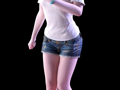 एलिसन स्नो समर स्वीटनेस समर लेसन 3D प्रिंट मॉडल