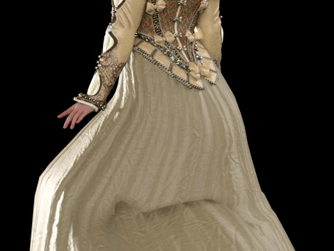 Anna Henrietta The Sovereign of Toussaint The Witcher 3 Blood and Wine 3D Print Model