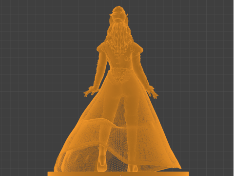 Anna Henrietta The Sovereign of Toussaint The Witcher 3 Blood and Wine 3D Print Model