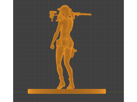 Quiet The Silent Sniper Metal Gear Solid V 3D Print Model
