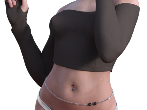 Ciri The Lady of Space and Time Alternative Version 3D Print Model