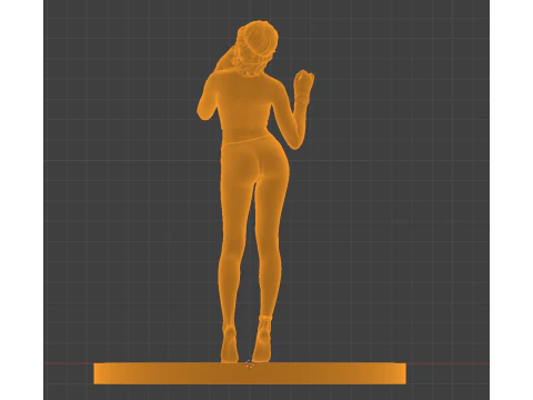 Ciri The Lady of Space and Time Alternative Version 3D Print Model
