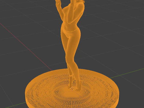 Ciri The Lady of Space and Time Alternative Version 3D Print Model