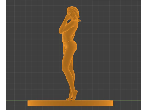 Ciri The Lady of Space and Time Alternative Version 3D Print Model