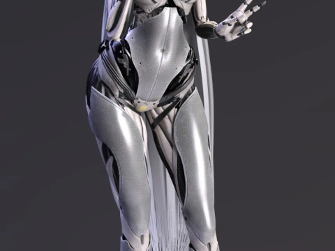 Enya La m&eacute;lodie m&eacute;canique de la lame stellaire de Xion Modèles 3D en vedette