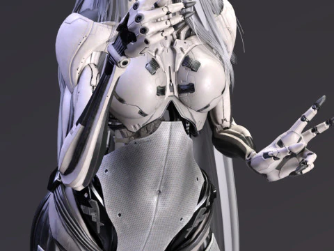 Enya The Mechanical Melody of Xion Stellar Blade 3D Print Model