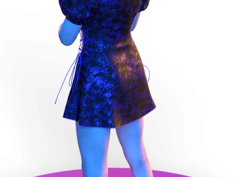 Wednesday The Addams Heiress Netflix Series 3D Print Model